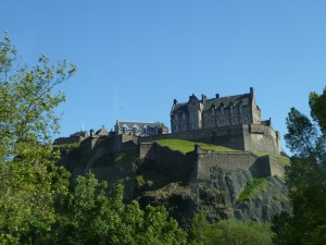 Le château d'Edimbourg. [Rachel Zufferey]