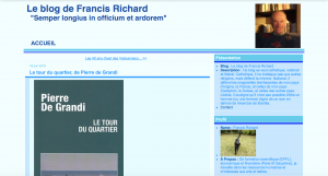 Screen Shot Blog Francis Richard
