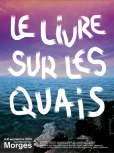 L'affiche du Livre sur les quais 2013.