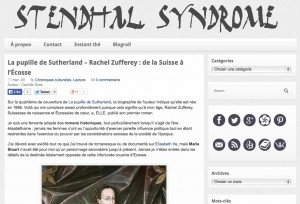 Blog Stendhal Syndrome.