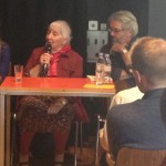 Claudine Roulet au Salon des petits éditeurs.