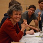 Rencontre avec les élèves du Collegium St Fidelis à Stans. [Ursula Eberhard]